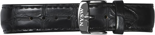 Black Italian Leather Band - NYSW