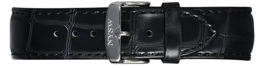 Black Italian Leather Band - NYSW